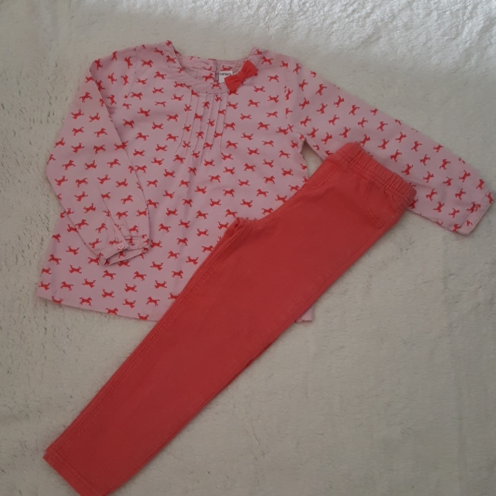 Carter's girls outfit